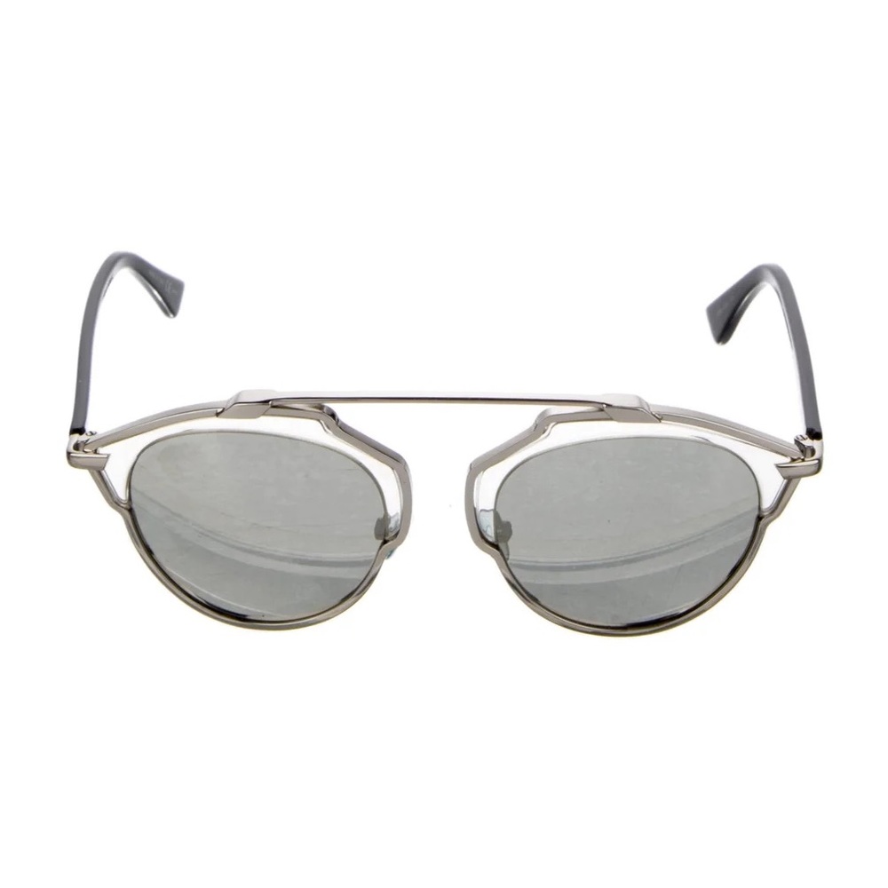 Christian Dior round mirrored sunglasses - Picture 2 of 2